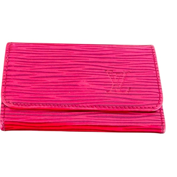 Louis Vuitton Saffiano LV Monogram 4 Key Case Key Holder Travel Case - Picture 1 of 8